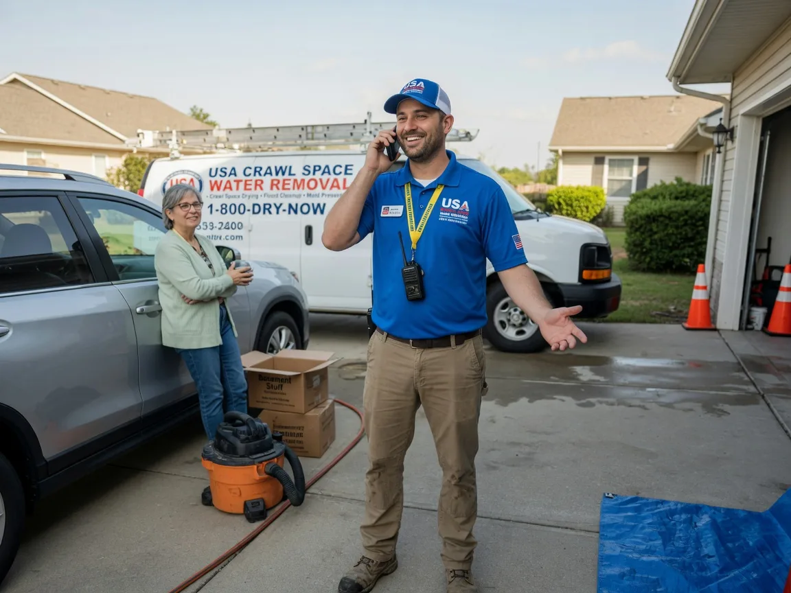 Crawl Space Water Removal Jacksonville, AR FAQs